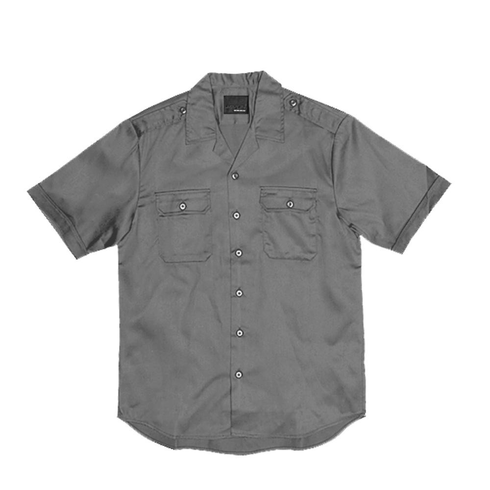 Short Sleeve Combat Shirt - Grey