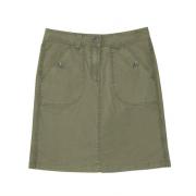 Chobe Stretch Utility Skirt - Olive