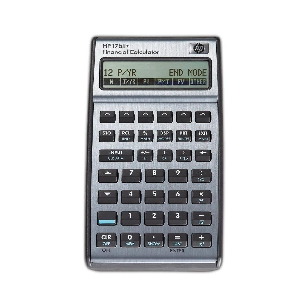 17Bii Plus - Business Calculator (Algebraic Or RPN) - HP Solve
