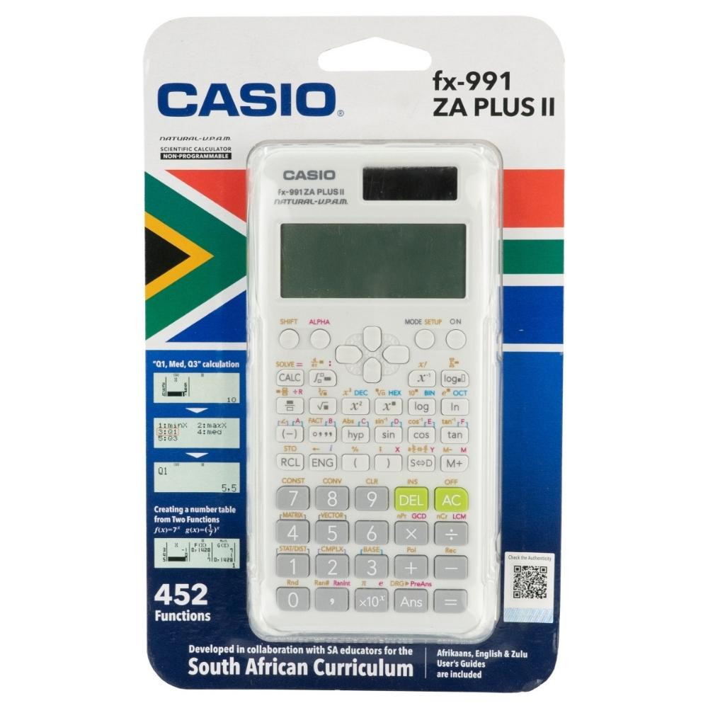 FX-991 ZA Plus II Scientific Calculator