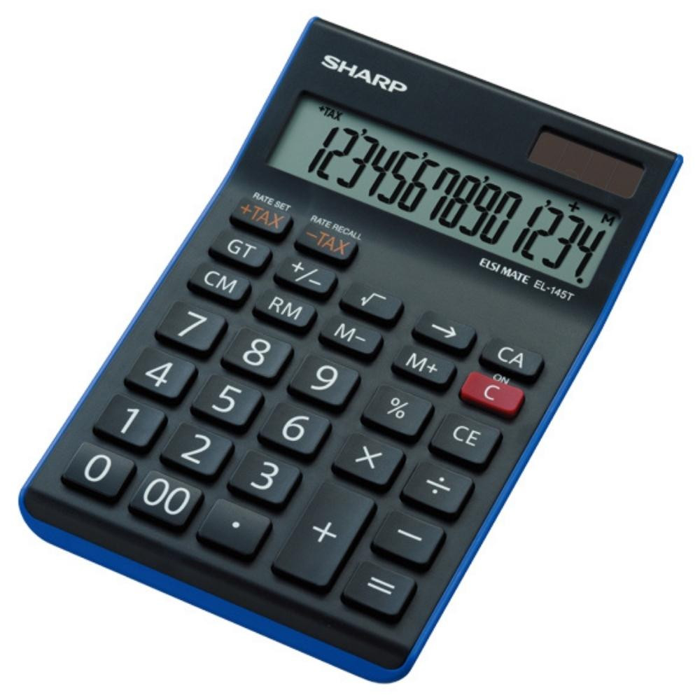 EL-145T Desk Calculator - 14 Digit Tax