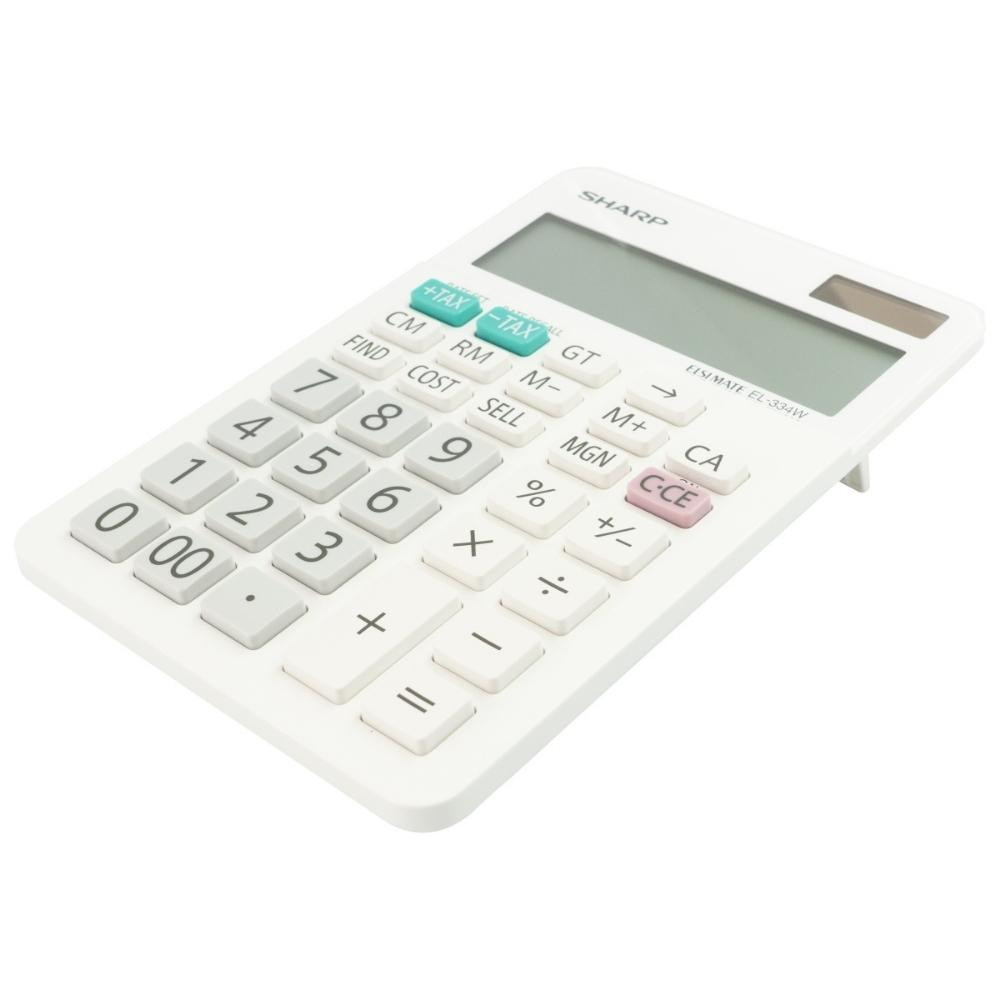 EL-334 Mini - Desk Calculator (12 digit) - Cost, Sell, Margin