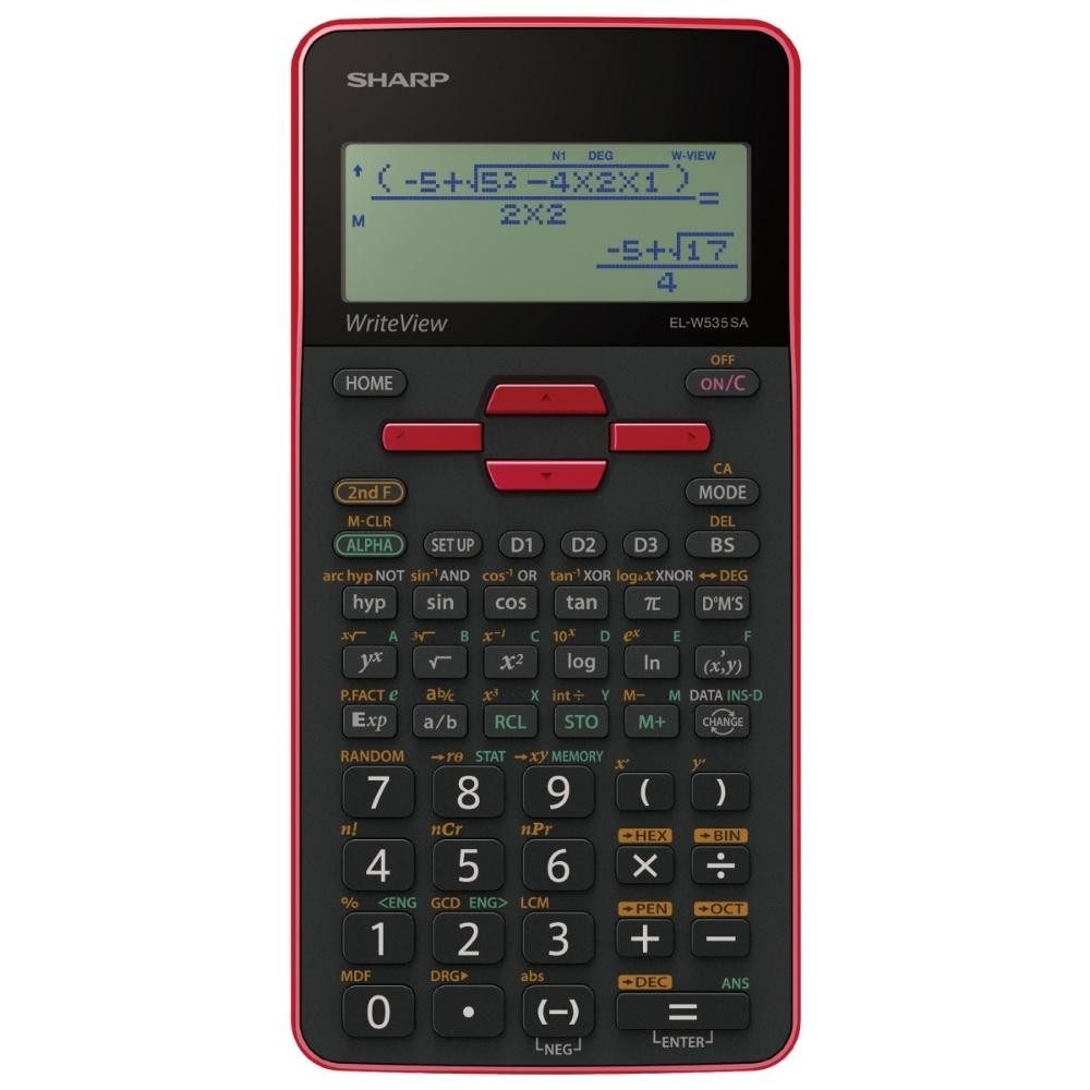 EL535 Scientific Calculator - 422 Functions- Red