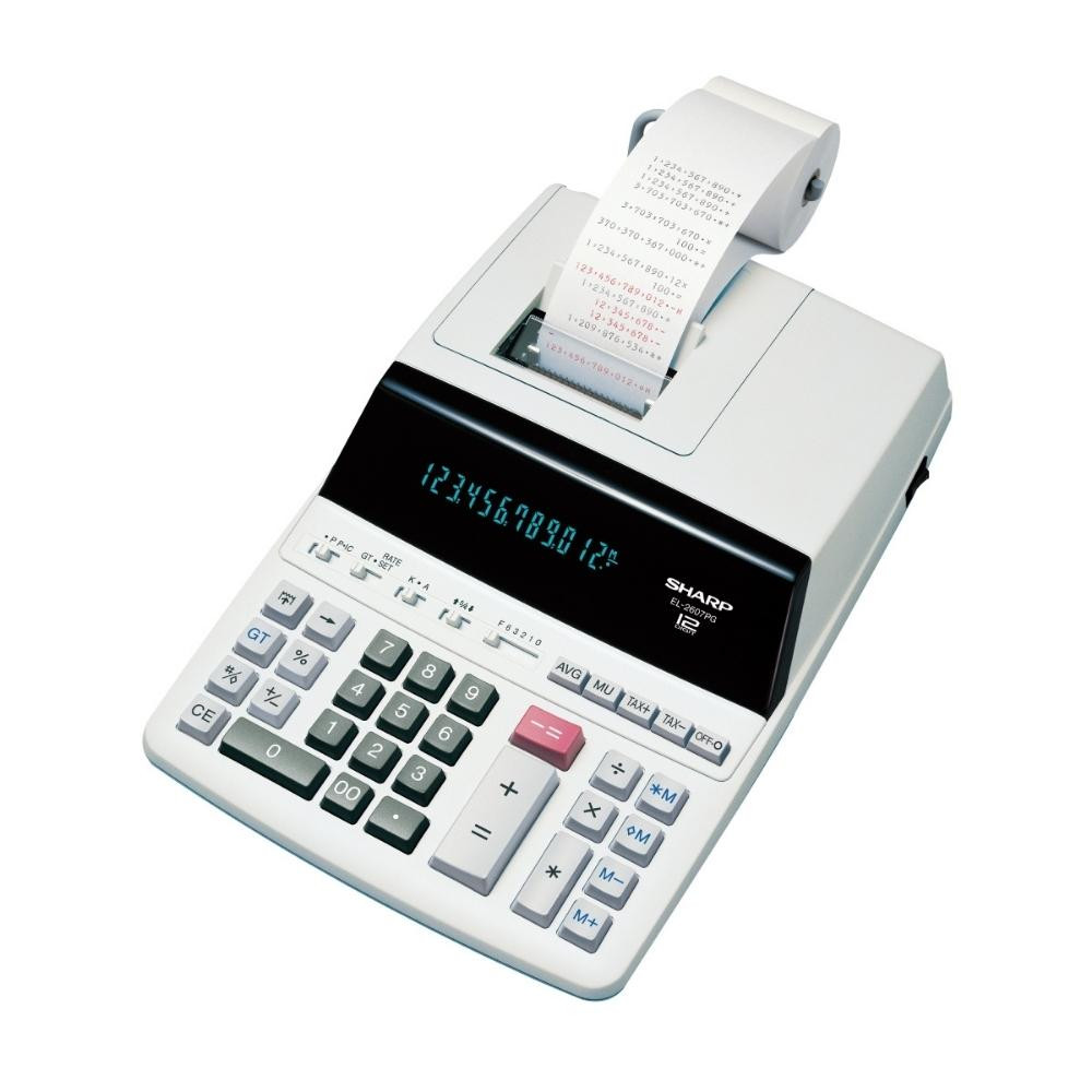 EL-2607PG Premium Fast Printer Calculator AC Powered
