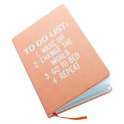 To Do List Notebook - Peach