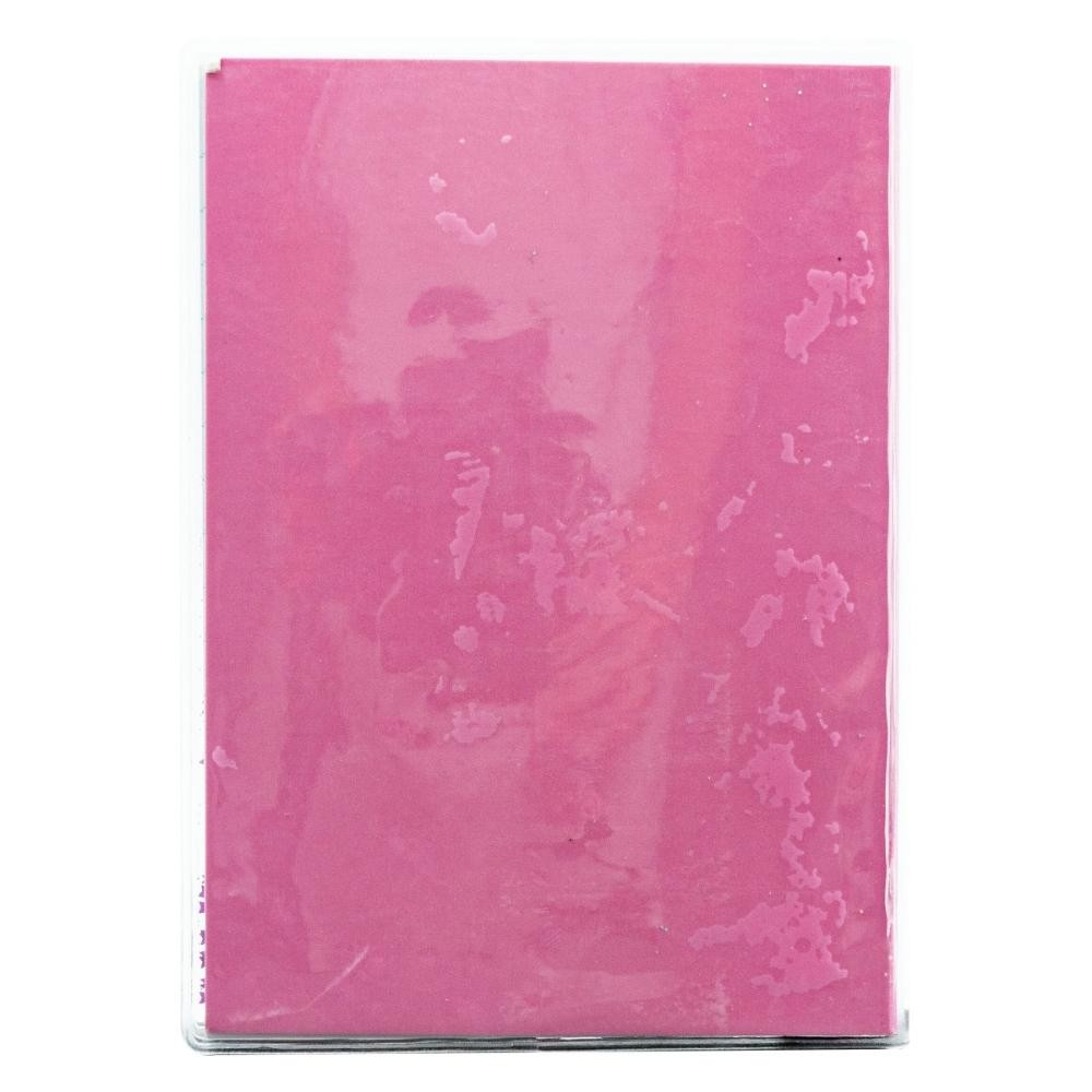 A6 Glitter Notebook Rainbow Pink