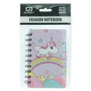 Unicorn Spiral Notebook Lilac