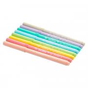 Frozen 8 Pastel Colour Fibre Markers Multi