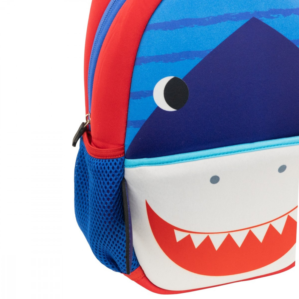 Neoprene Backpack Shark Blue/Red