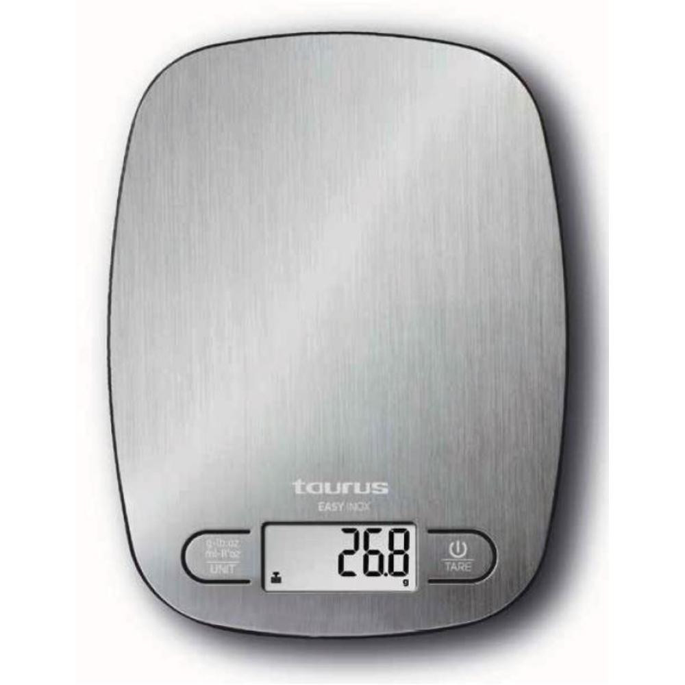 Kitchen Scale Digital Stainless Steel Brushed 5kg 3V -Easy Inox