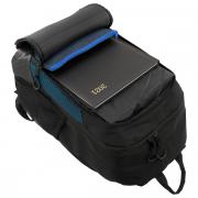 Mesh Backpack Black/Blue