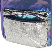 Rainbow Shimmer Glam Backpack Lilac