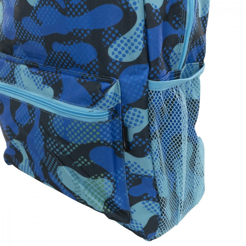 Cammo  4 Piece BTS Backpack Combo - Blue