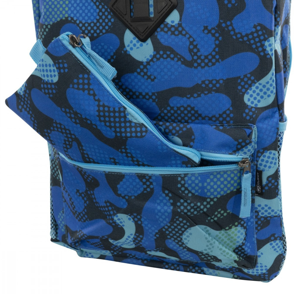 Cammo  4 Piece BTS Backpack Combo - Blue