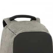 Smart Laptop Backpack Black & Charcoal - Anti-Theft