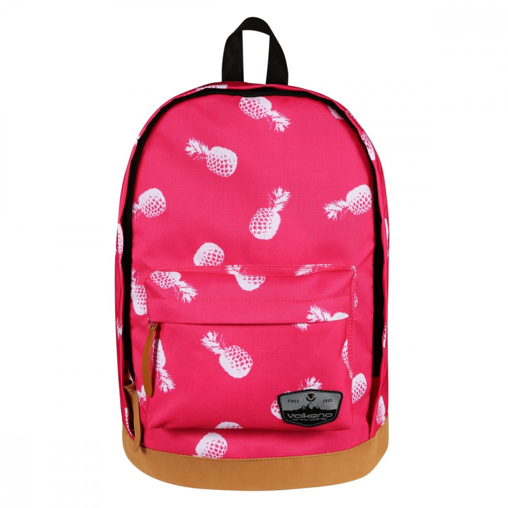 Suede Series Backpack Pineapples (Pink)
