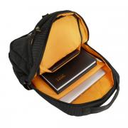 Latitude Laptop Backpack - Black/Orange