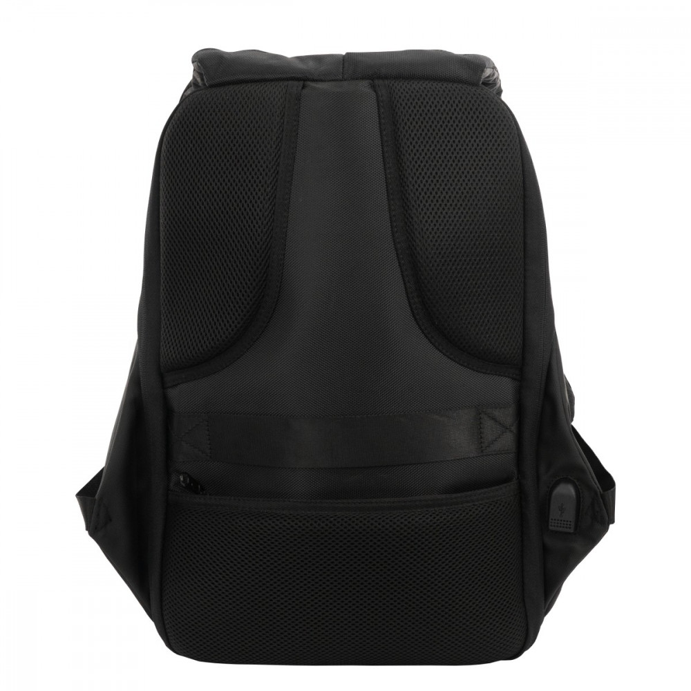 Smart Deux Laptop Backpack Black & Charcoal