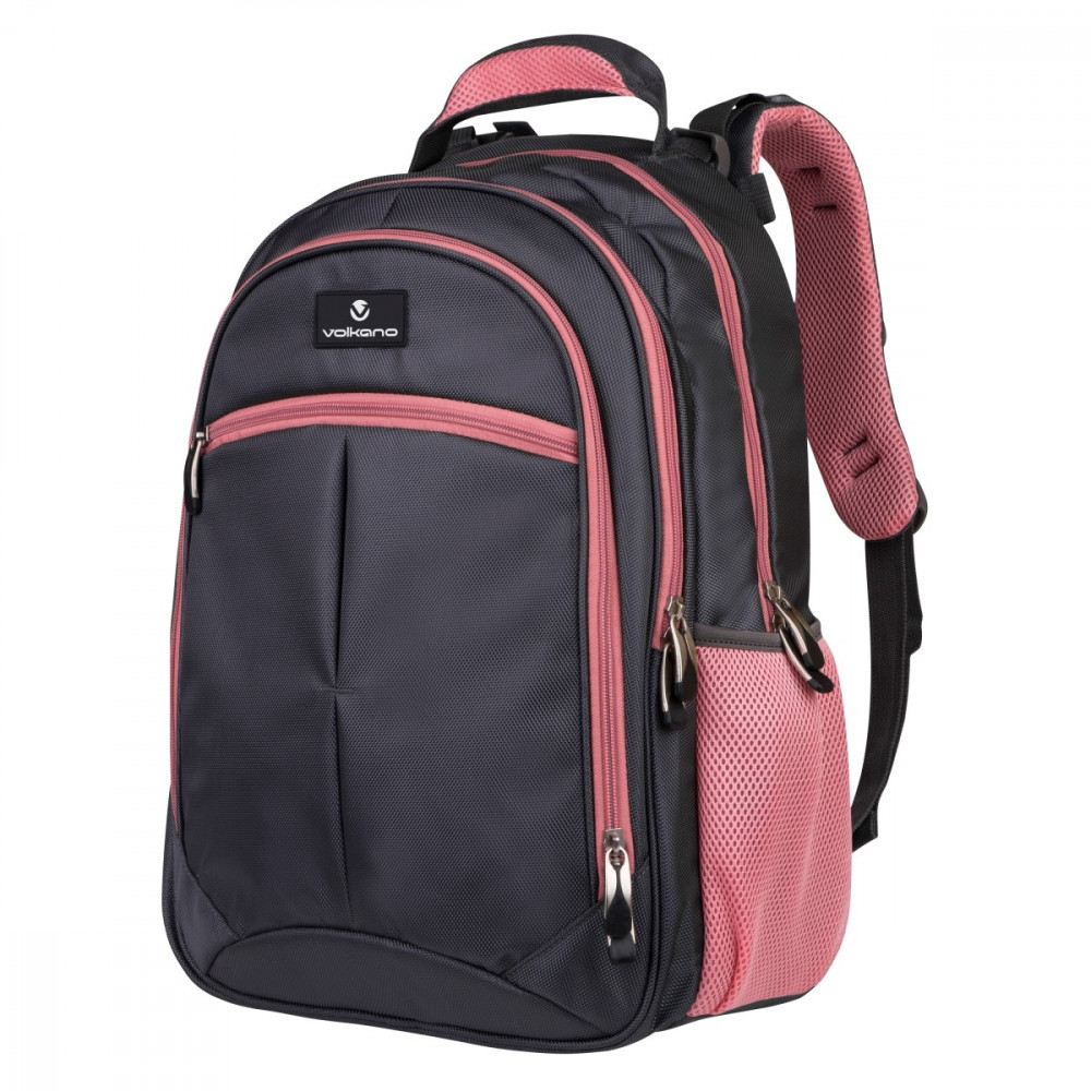 Orthopaedic Backpack 27L - Dark Grey/ Pink