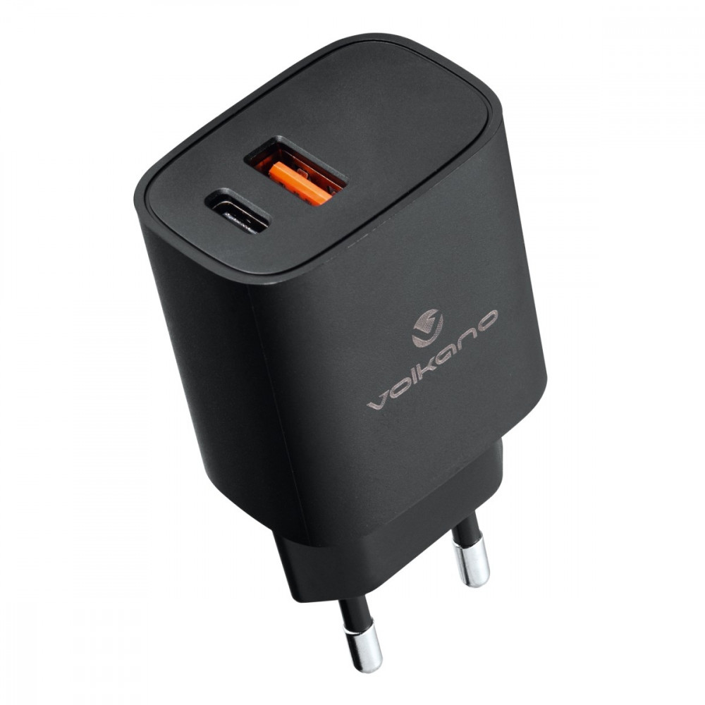 Express Series QC3.0 + PD Wall Charger, 18W, with cable