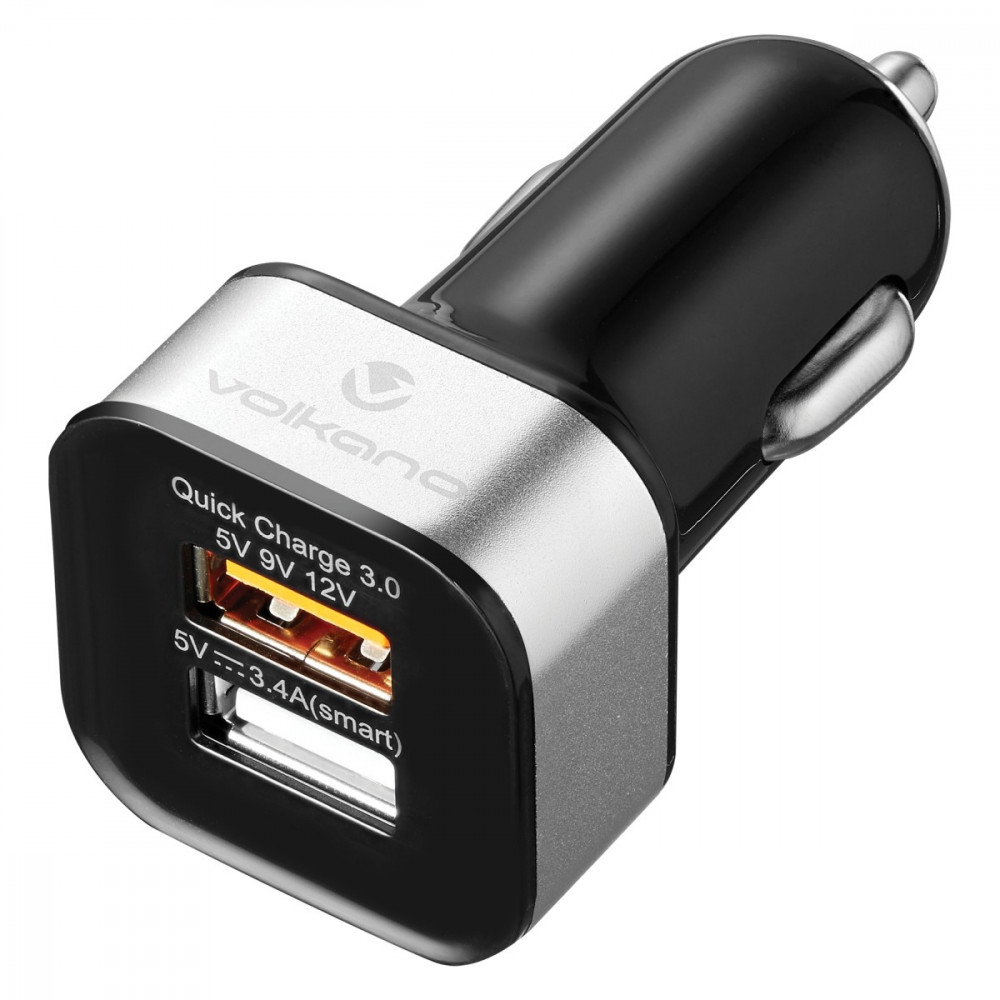 Boulevard series USB 2 port QC3.0 car charger