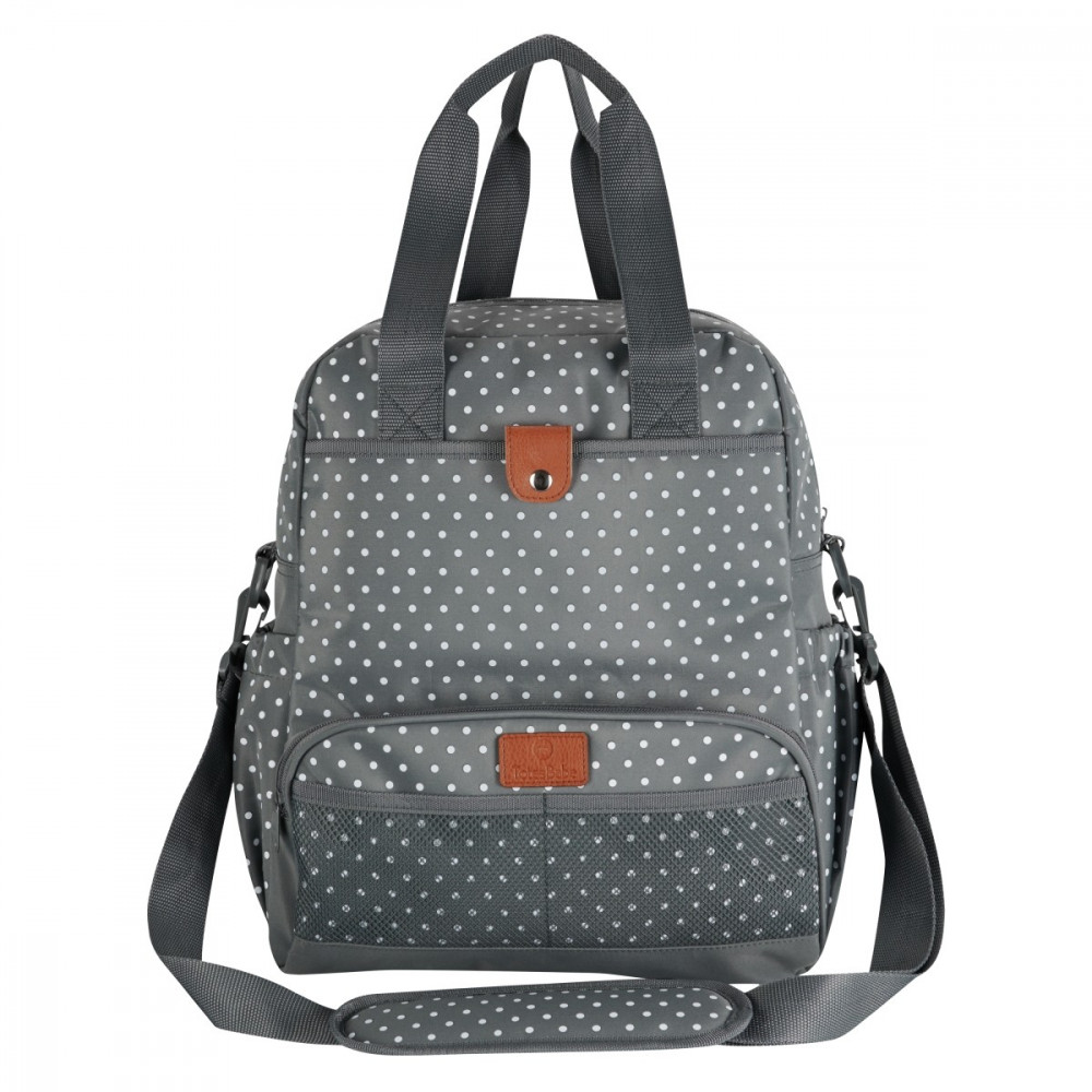 Dotty Series Diaper Backpack - Grey