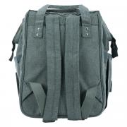 Alma Convertible Diaper Backpack - Grey