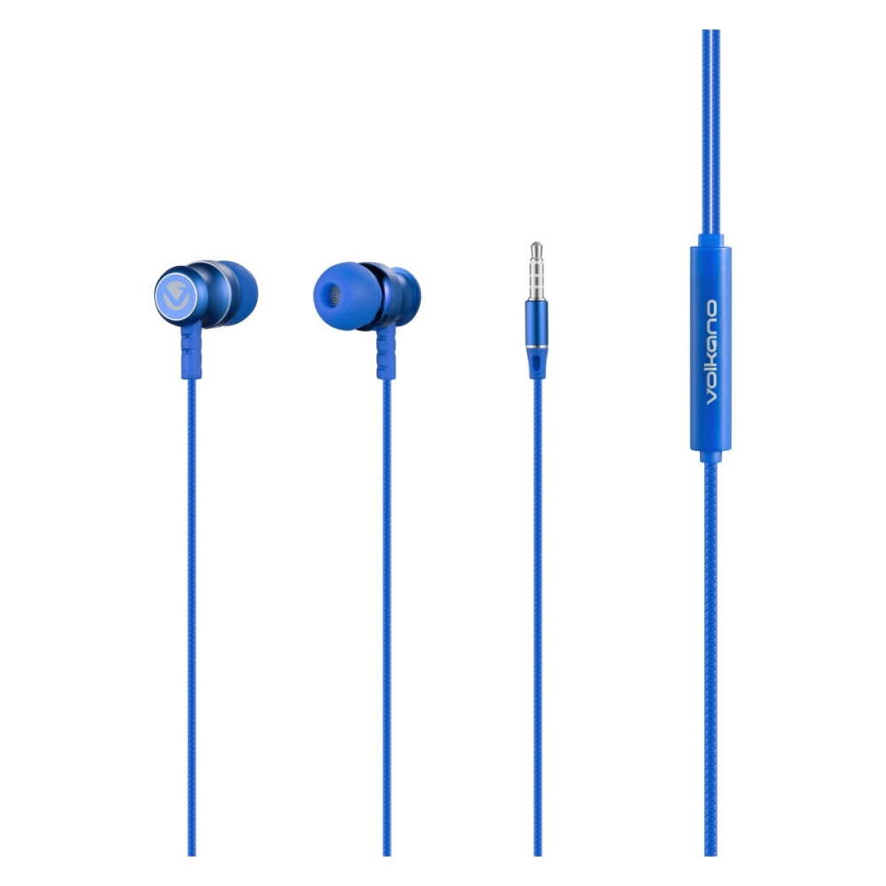 Earphones With Mic STANNIC SERIES - Blue