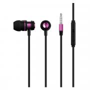 Alloy series metal earphone - Purple