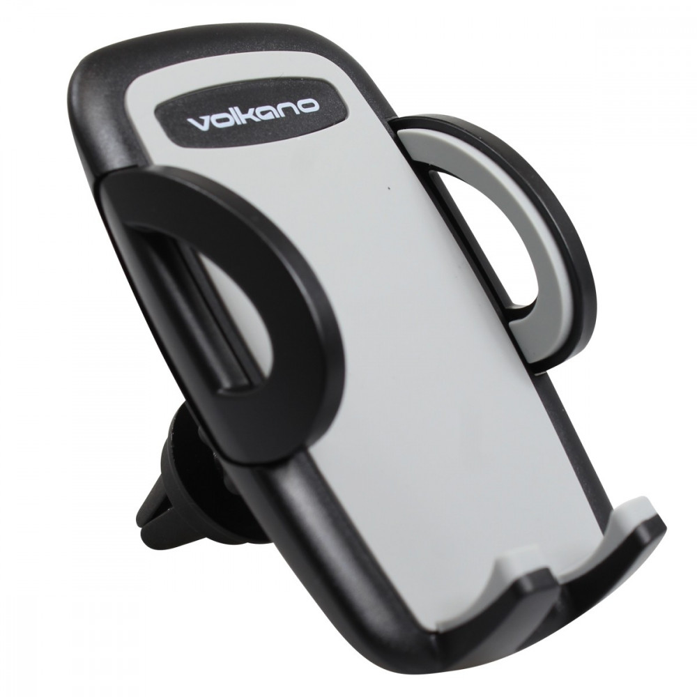 Flow series car airvent phone holder, large - black