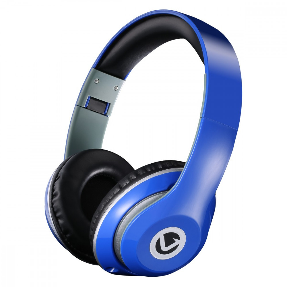 Rhythm series Ultra powerful Aux Headphones - Blue