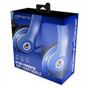 Rhythm series Ultra powerful Aux Headphones - Blue