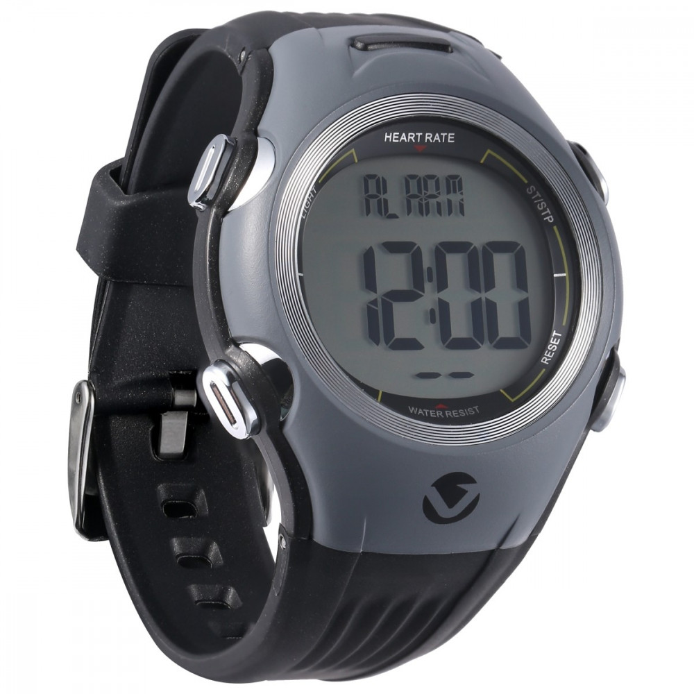 Active chest strap heart rate monitor with wristwatch