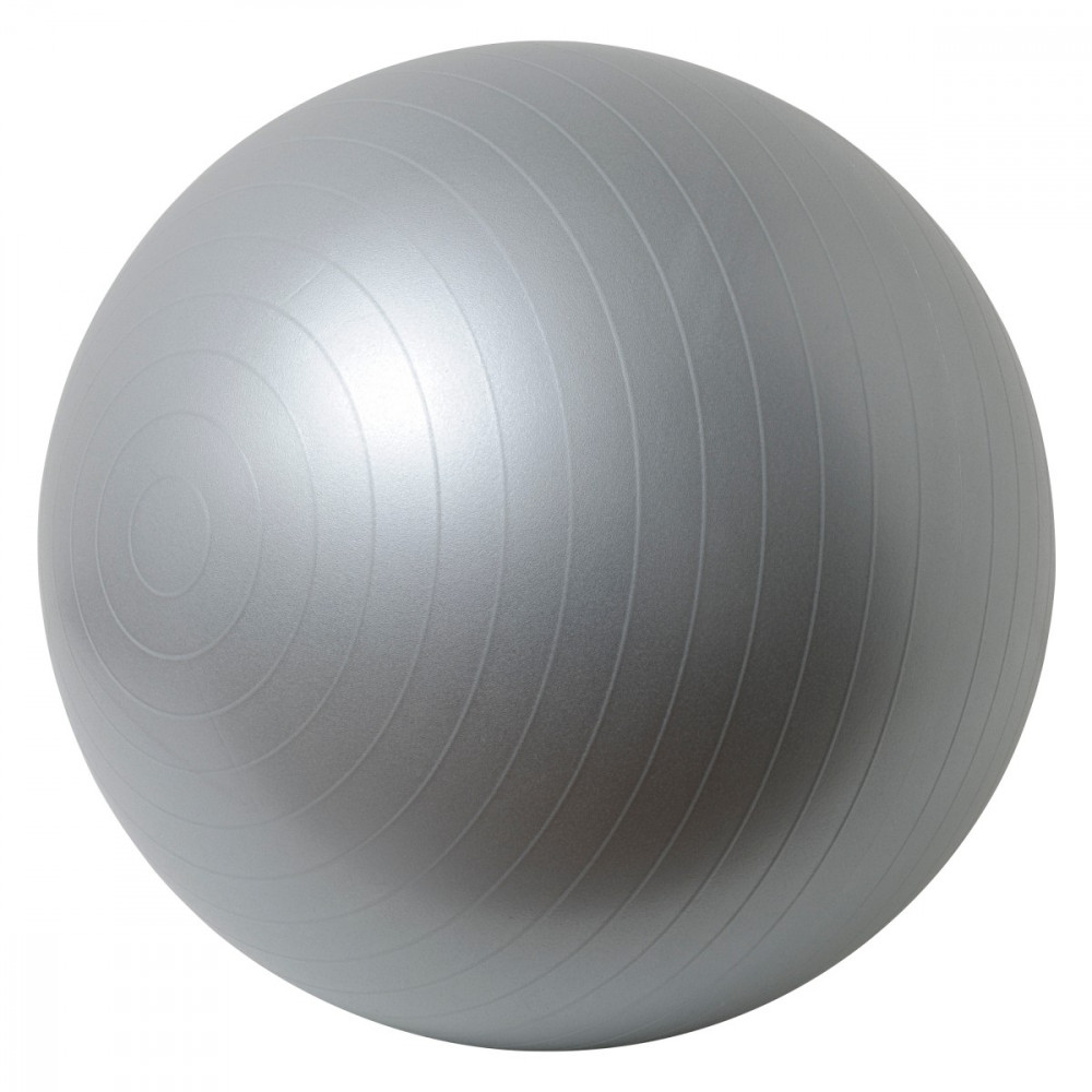 Active 65cm Anti Burst Gym Ball - Gunmetal Grey
