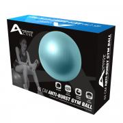 Active 65cm Anti Burst Gym Ball - Gunmetal Mint
