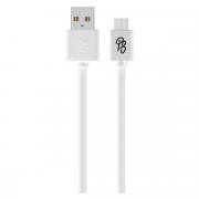 Power series Boxed round Micro USB Cable- White