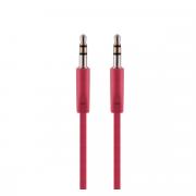 Chain series Blister flat Auxiliary Cable- Red