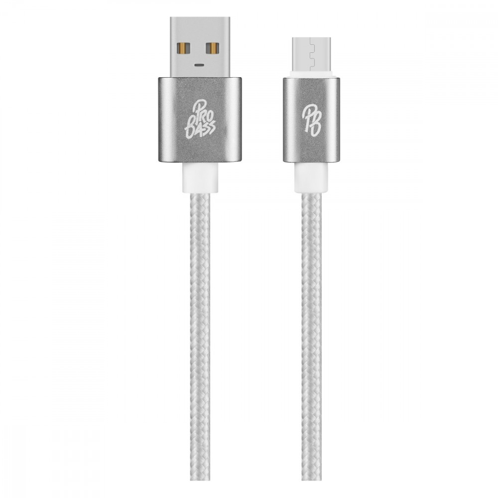 Braided series Micro USB cable - white 1.5m