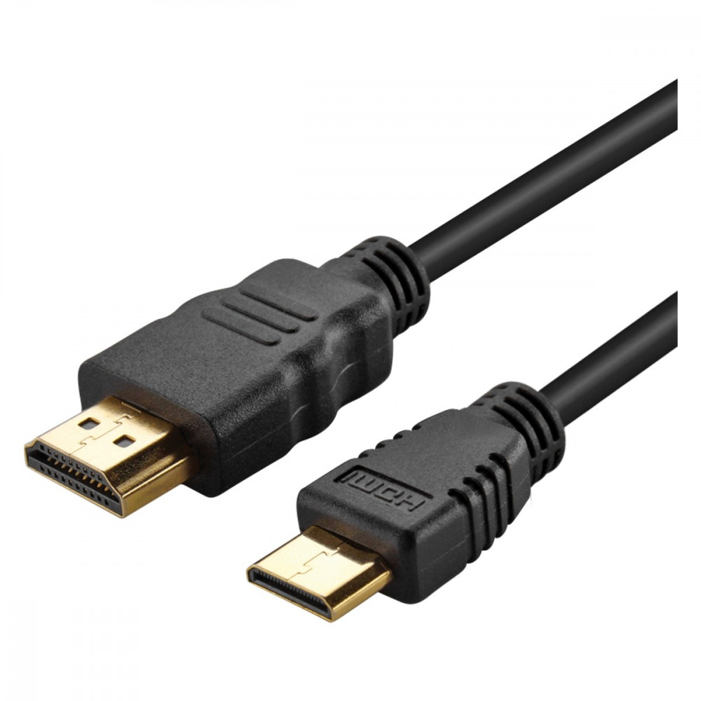 Transfer Series Mini HDMI To HDMI Cable 1.2 Meter - Black