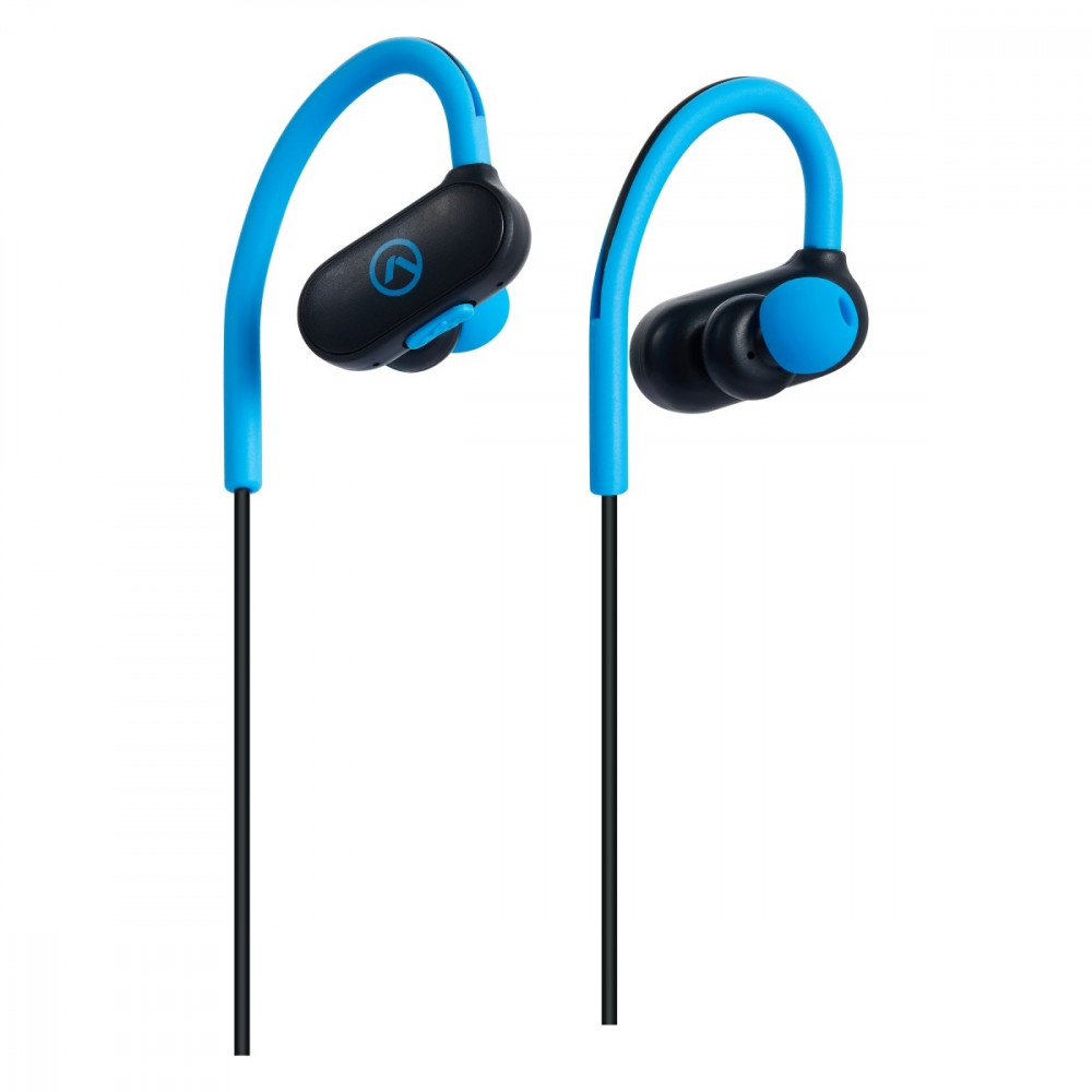 Skip 2.0 Bluetooth Earphones -Aqua Blue - Black