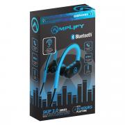 Skip 2.0 Bluetooth Earphones -Aqua Blue - Black