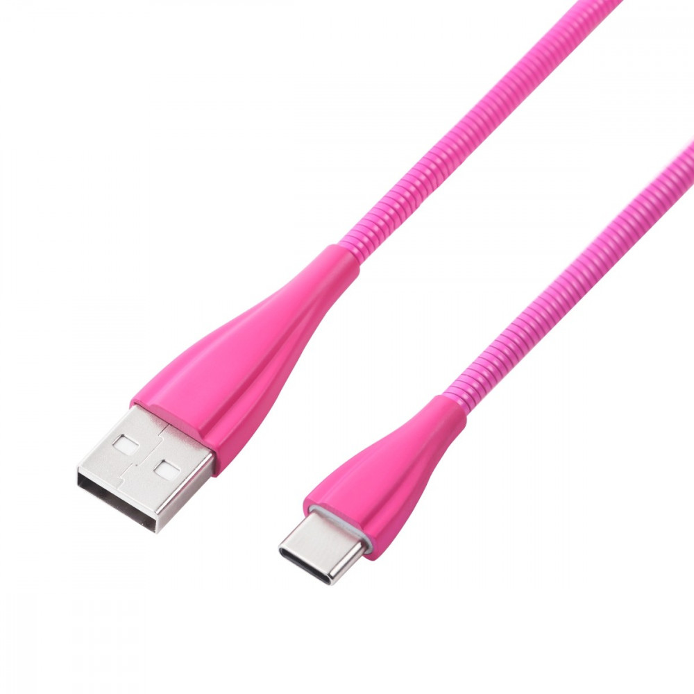 Fashion Series Cable Type-C 1.8m - Lumo Pink