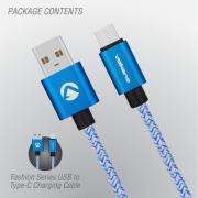 Fashion Series Cable Type-C 1.8m - Sky Blue