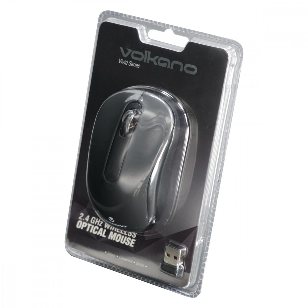 Vector Vivid Series Wireless Mouse - Black