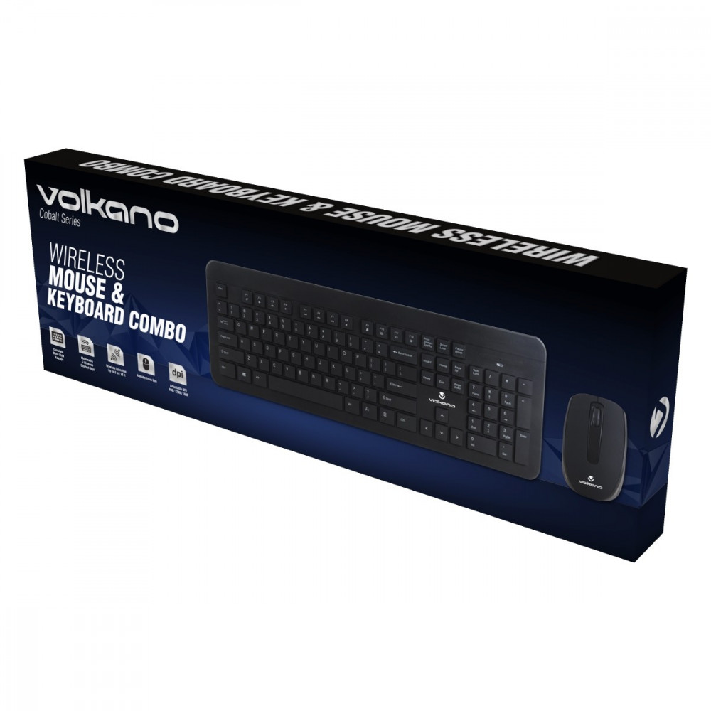 Cobalt Series Wireless keyboard And Mouse Combo