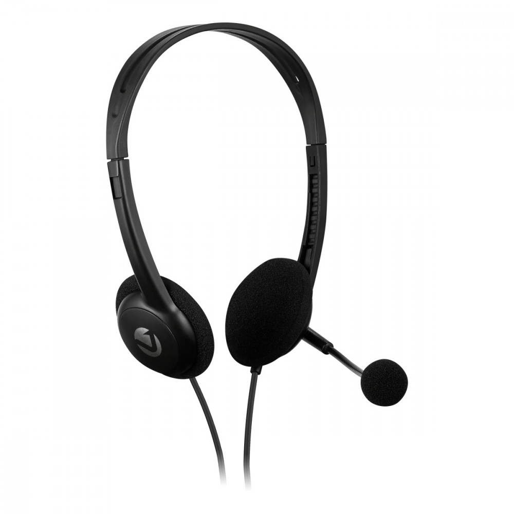 Chat USB Stereo Headset With Boom Microphone