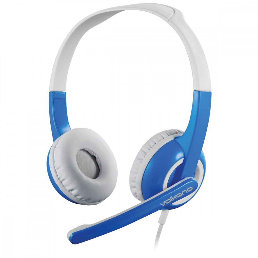Kids Chat Junior Series Headset With Mic - Blue