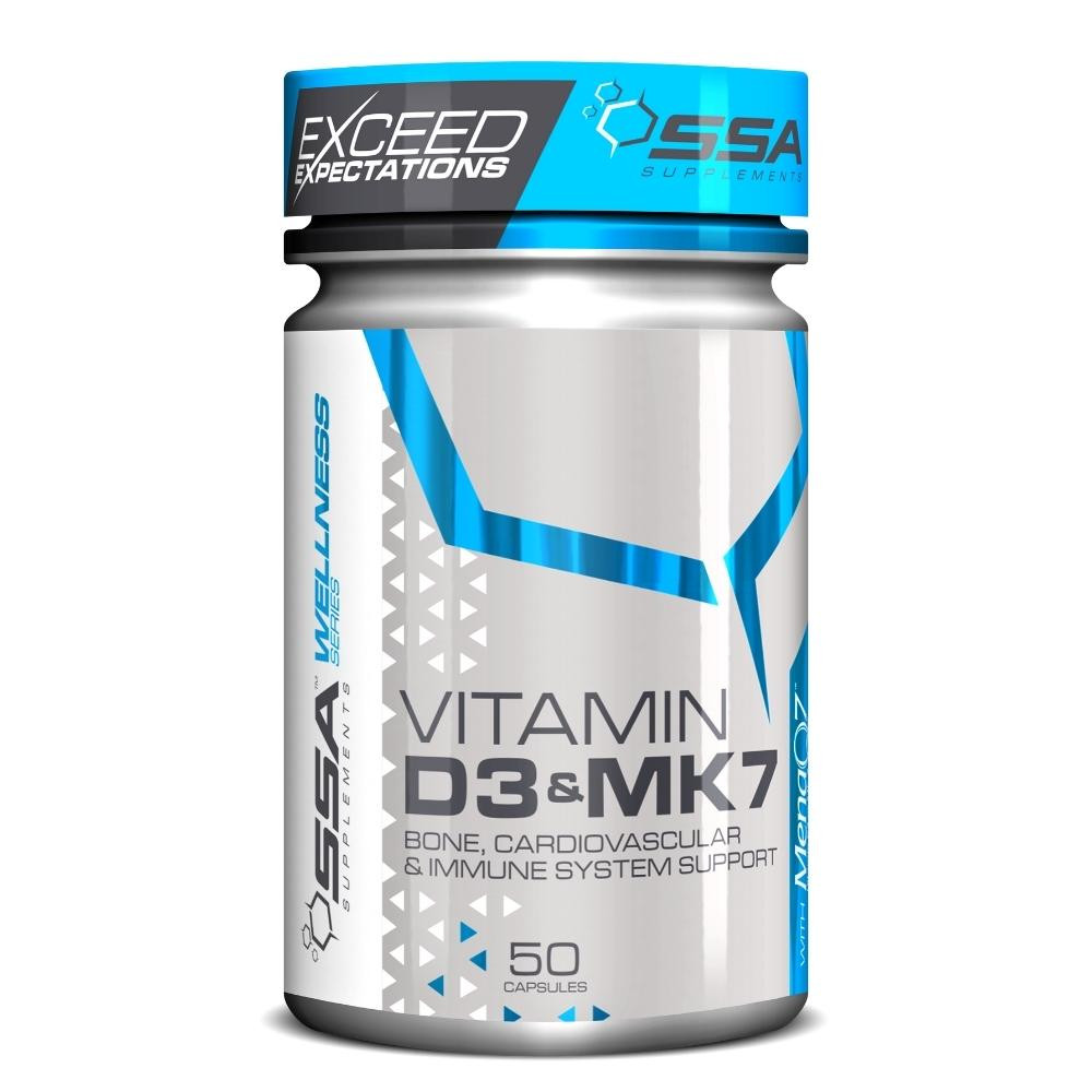 Vitamin D3+MK7 - 50 Capsules
