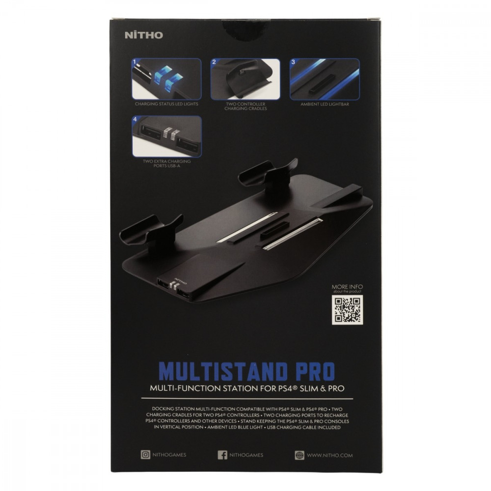 Multi-Function Station For PS4 Pro And Slim