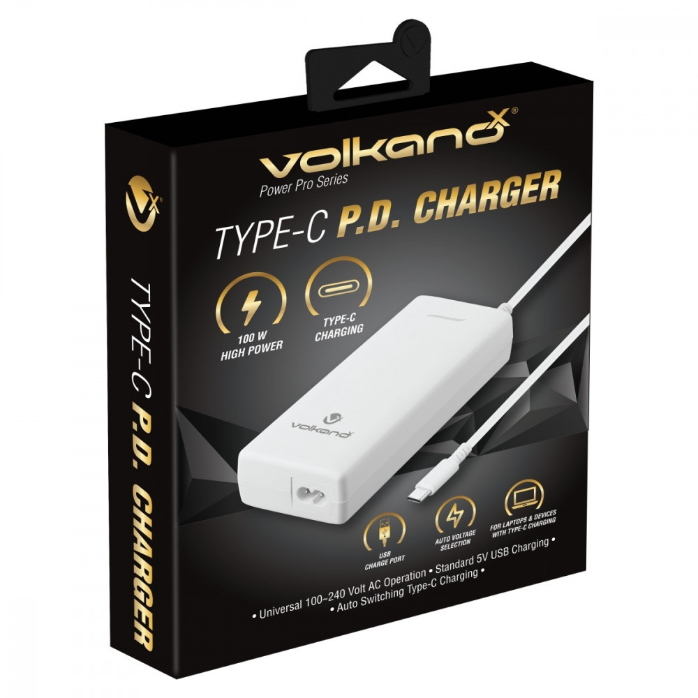 Power Pro 100W Type-C P.D. Charger